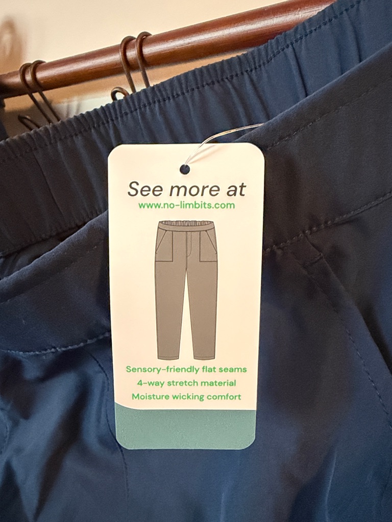 Men's Lightweight Joggers In Deep Blue - Stretch Comfort — image 3 of 4